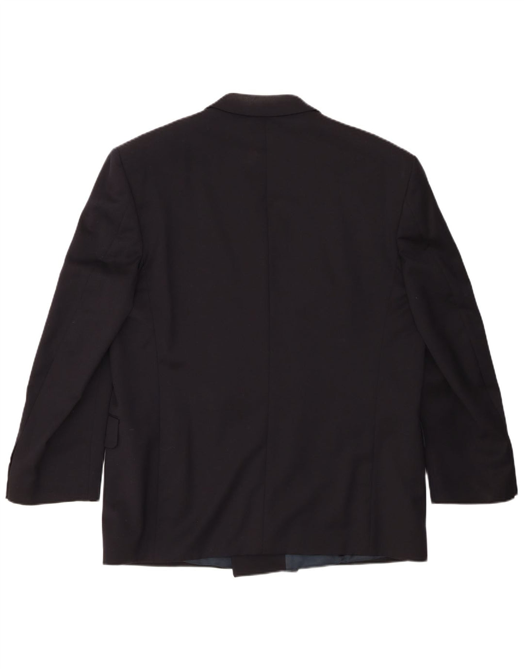 Jaeger Veste Blazer Croisée Homme IT 54 2XL Bleu Marine Laine