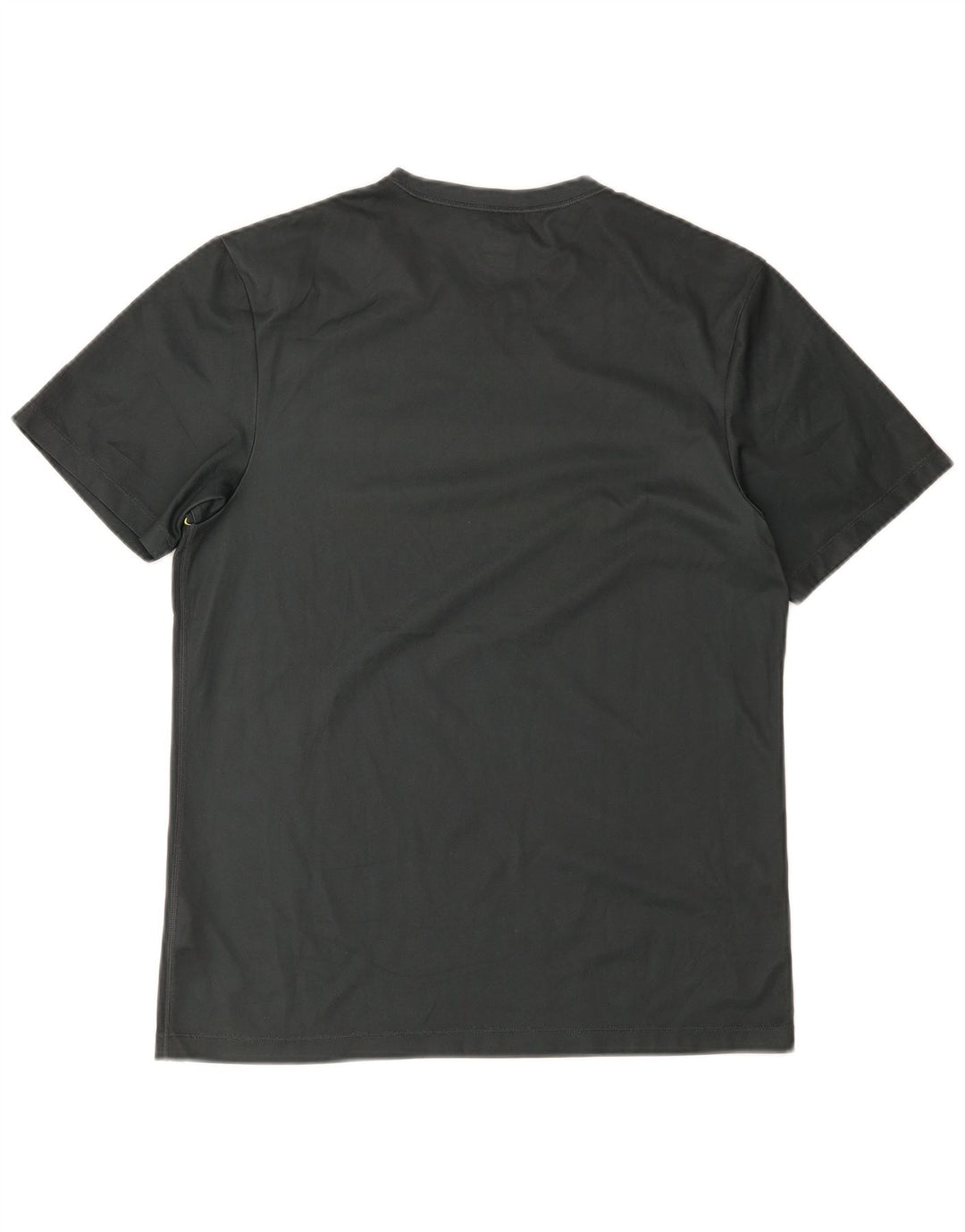 Nike Hommes T-Shirt Top UK 39/41 Vert Moyen Colorblock Polyester