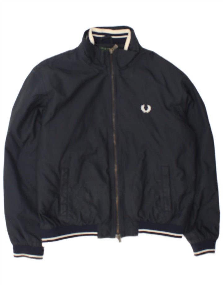 Fred Perry Bomber Jacket Garçon 11-12 ans Gris Nylon