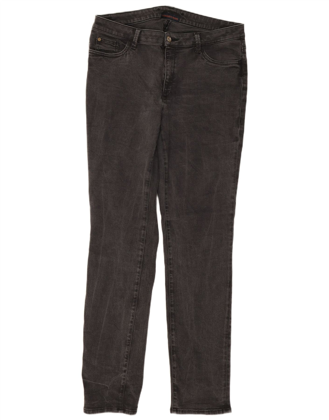 Trussardi Jean Slim IT 52 XL W38 L32 Gris Homme