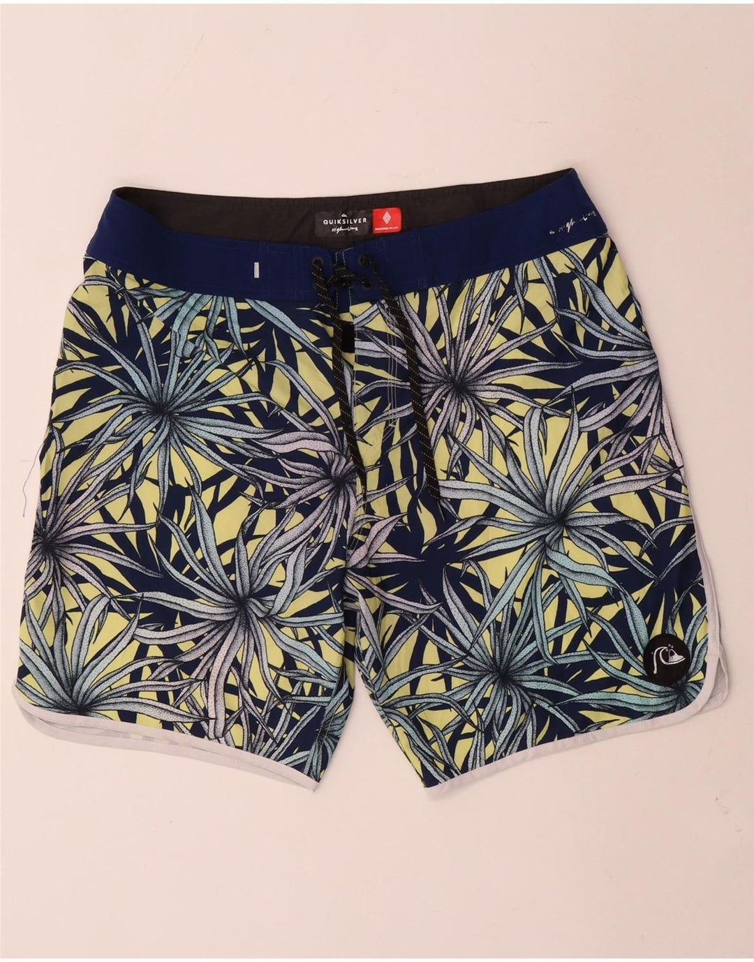 Quiksilver Short de Bain Homme Grand Bleu Floral Polyester