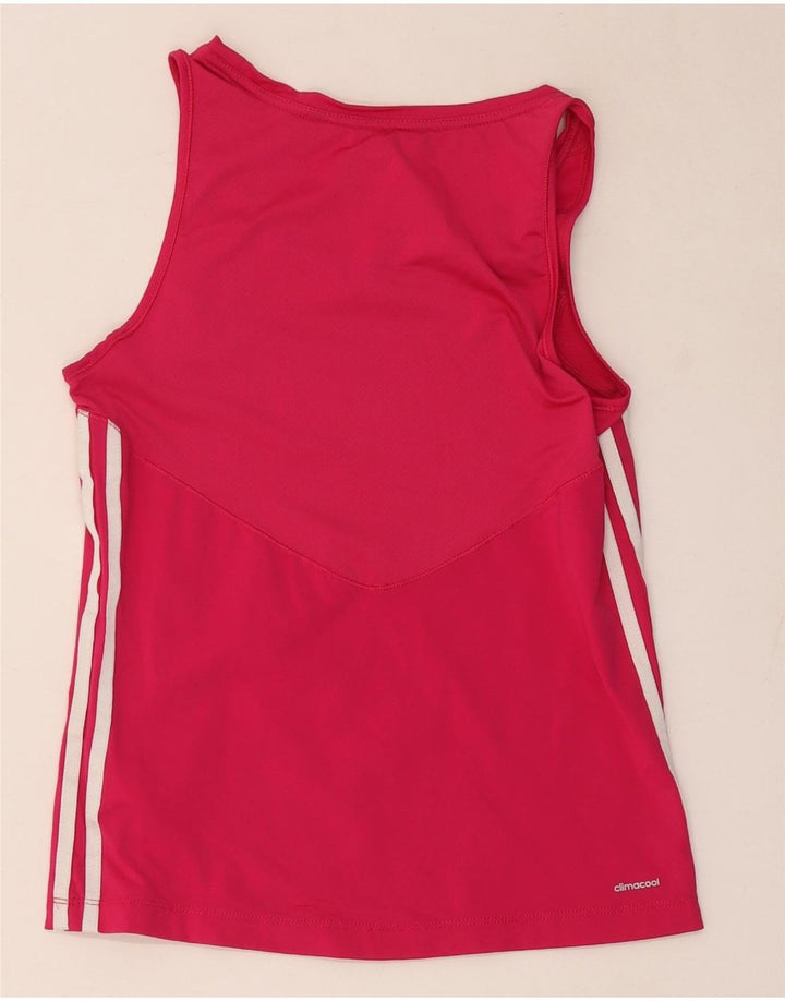Adidas Femmes Climacool Débardeur UK 12/14 Rose Moyen Polyamide