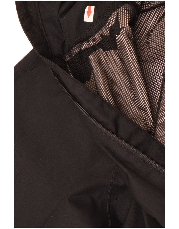 The North Face Veste de pluie à capuche pour homme UK 36 Small Noir Polyester