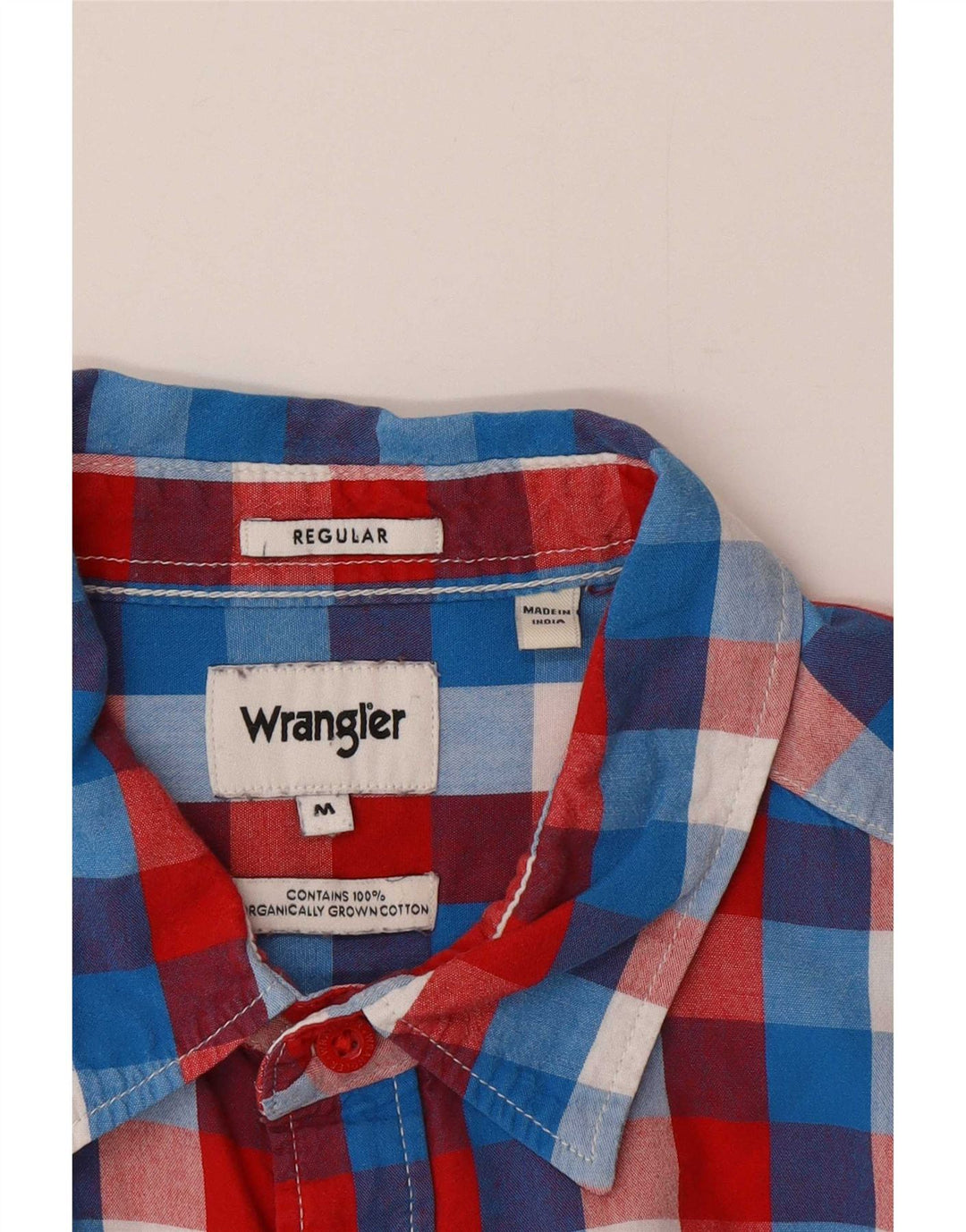 Wrangler Chemise Regular Fit Homme Coton à Carreaux Multicolore Moyen