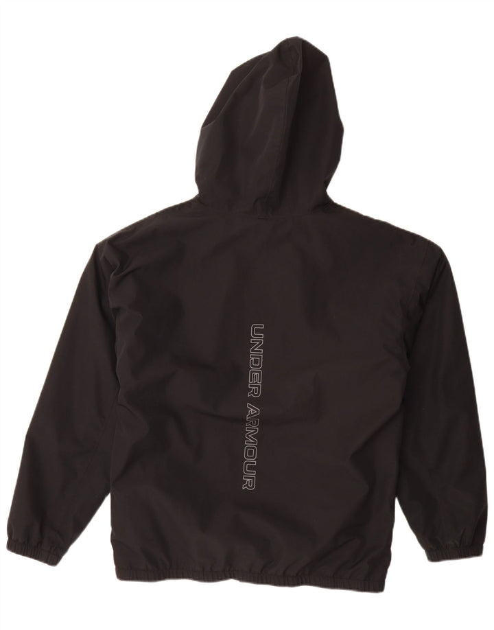 Under Armour Veste de Pluie à Capuche Graphique Garçon 13-14 Ans Noir