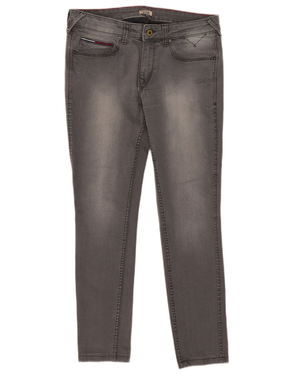Tommy Hilfiger Jean skinny femme W33 L29 gris coton