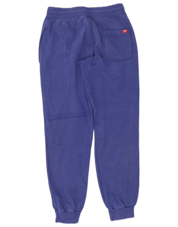 Nike Pantalon de survêtement pour homme en coton bleu XS