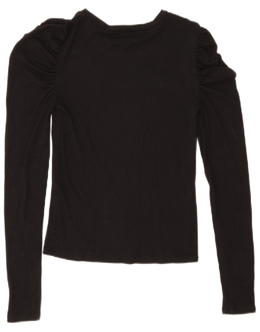 Zara Chemisier à manches longues pour femme UK 12 Noir moyen