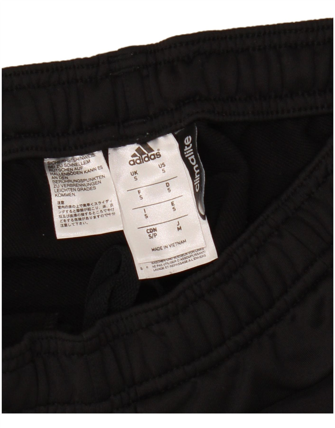 Adidas Hommes Climalite Bermuda Sport Short Petit Noir Polyester