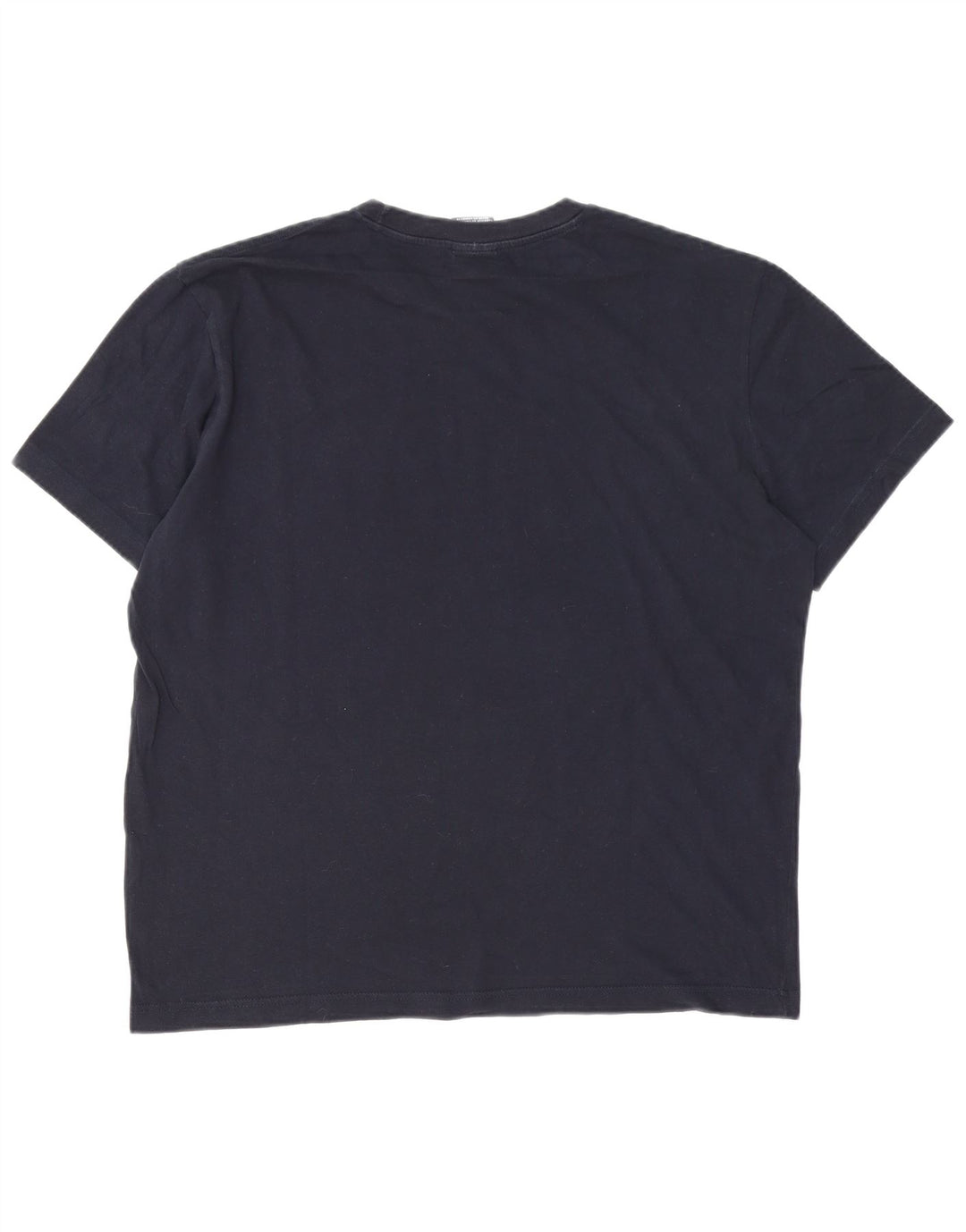 Champion T-Shirt Homme Haut Large Bleu Marine Coton