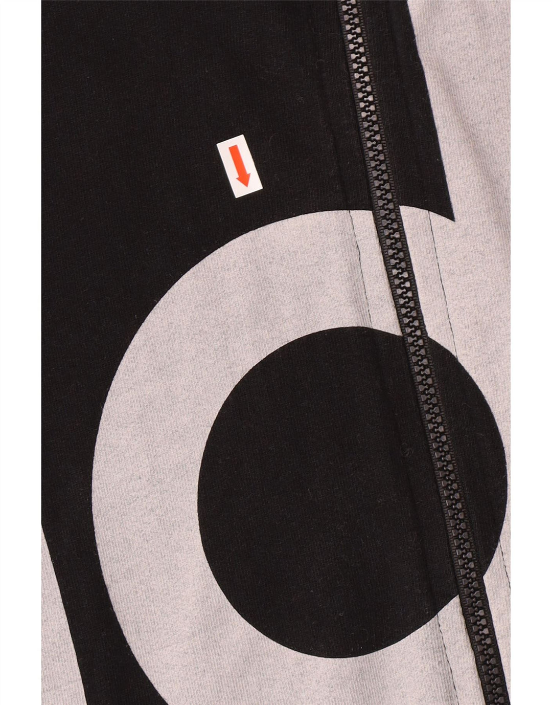 Adidas Veste de survêtement graphique pour homme Taille S en coton color block noir