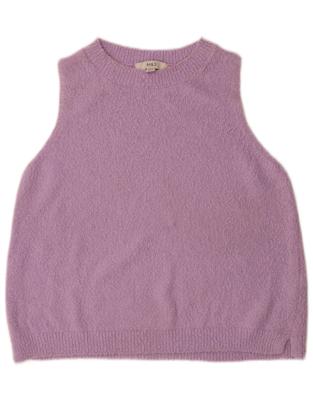 Marks & Spencer Débardeur pour femme UK 14 Coton violet moyen