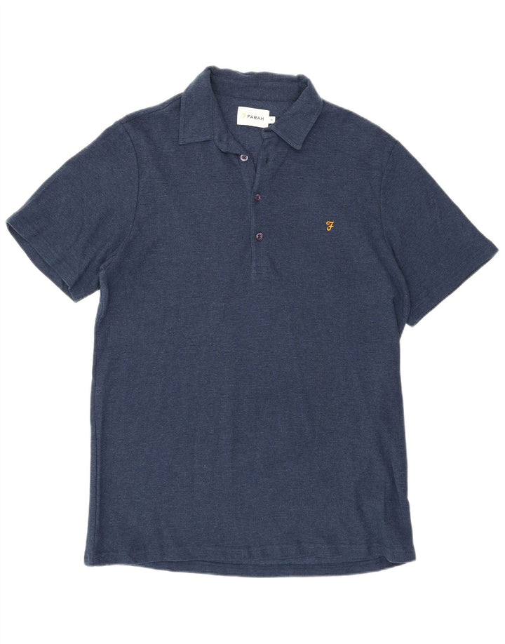 Farah Polo Homme Bleu Marine Moyen Coton