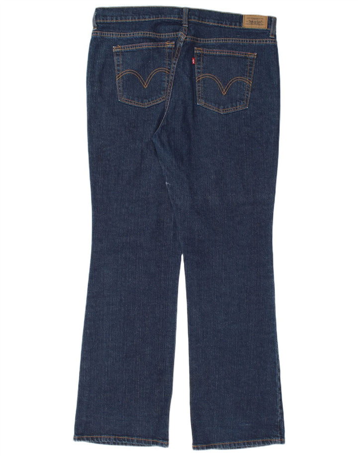 Levi's Jean Bootcut 515 Femme US 14 XL W36 L32 Bleu Coton