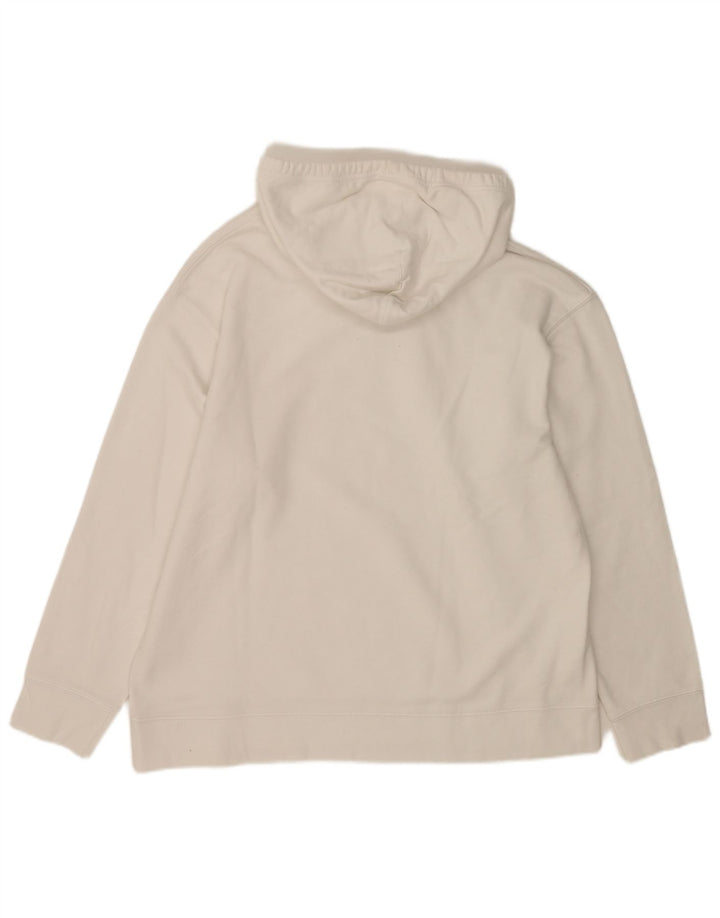 Levi's Pull à Capuche Coupe Relax Homme Blanc Large