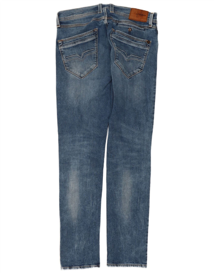 PEPE Jeans Jean droit régulier pour homme US 10 Large W32 L31 Bleu