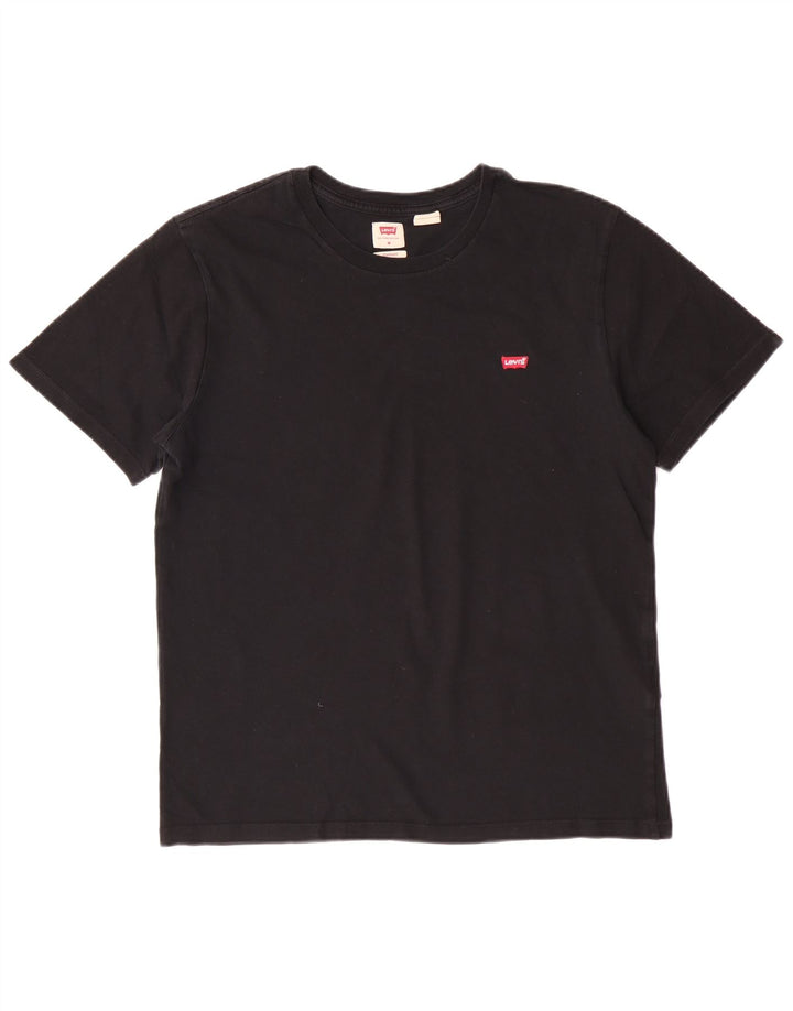 Levi's Tee-Shirt Coupe Standard Homme Noir Moyen Coton