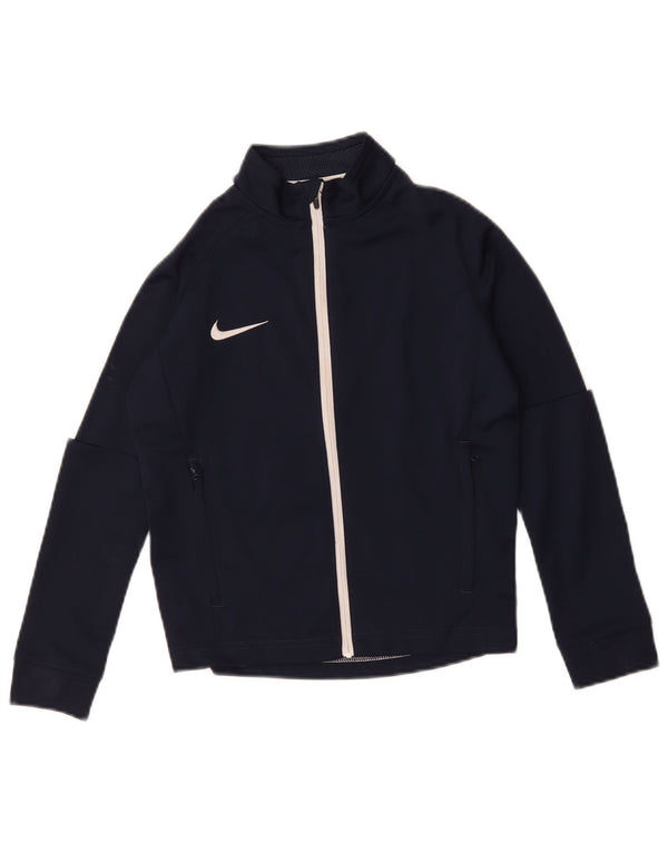 Nike Garçon Dri Fit Survêtement Top Veste 8-9 ans Petit Bleu Marine