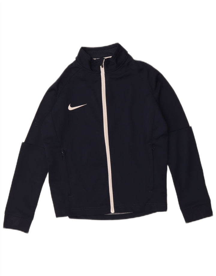 Nike Garçon Dri Fit Survêtement Top Veste 8-9 ans Petit Bleu Marine