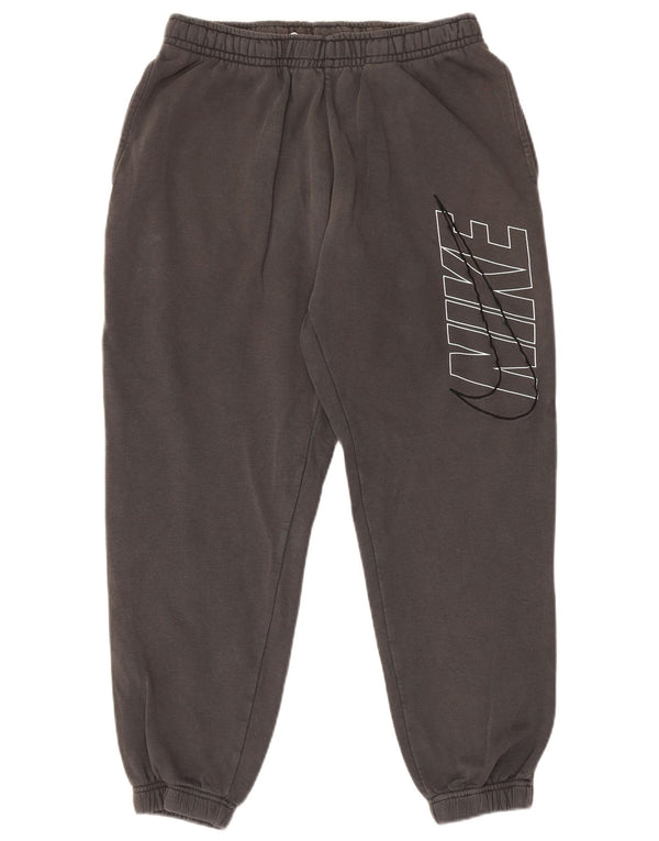 Nike Pantalon de survêtement graphique pour homme en coton gris Taille L