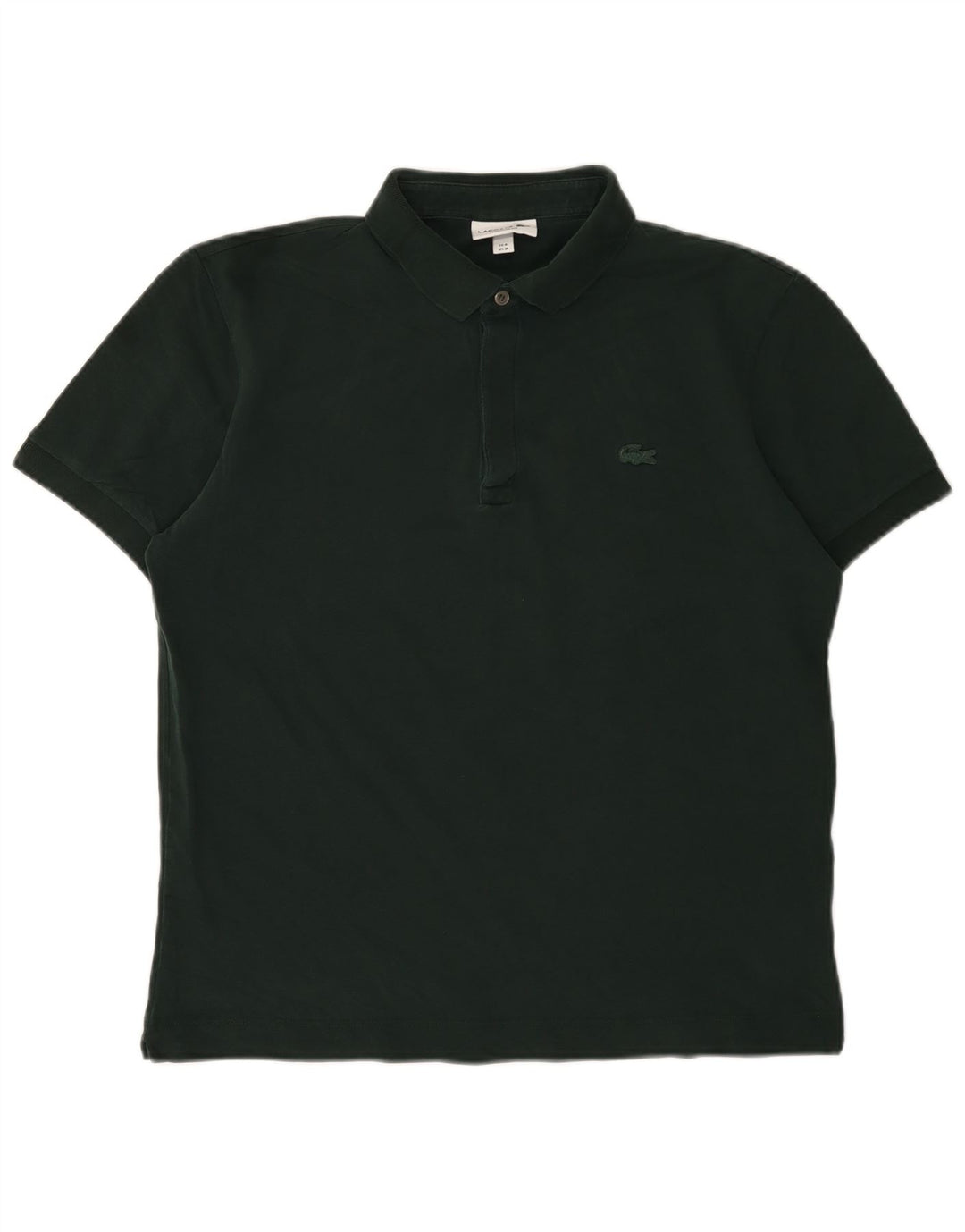 Lacoste Polo Regular Fit Homme Taille 4 Coton Vert Moyen