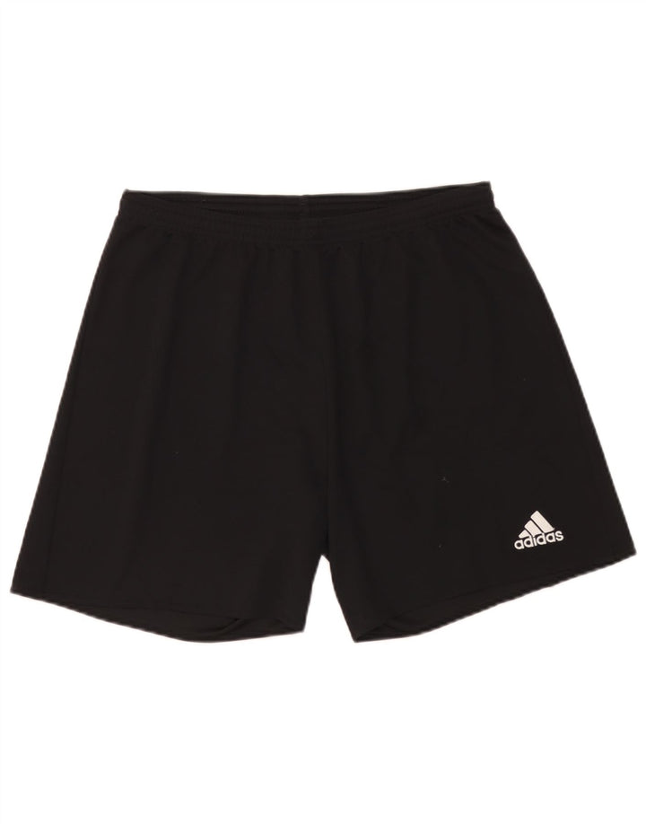 Adidas Short de sport Climalite pour homme, grand, noir, polyester