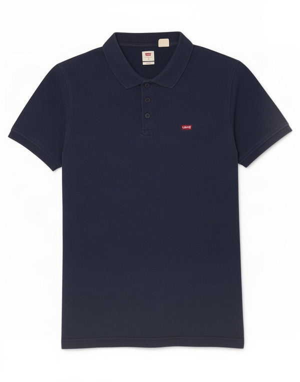 Levi's Polo Standard Homme Bleu Marine Moyen Coton