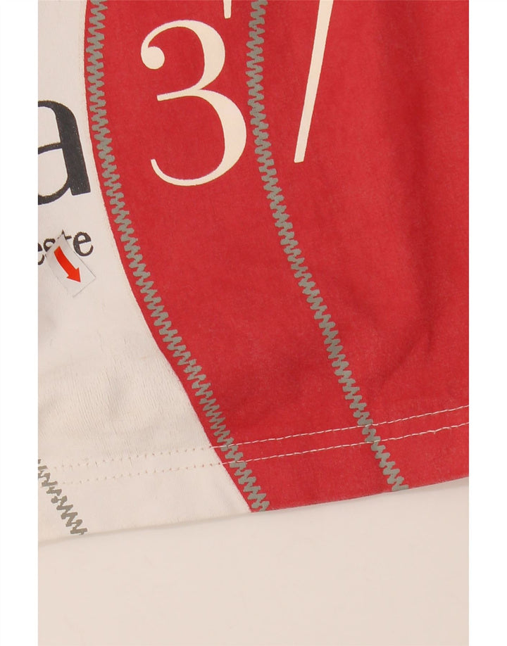 MURPHY & NYE T-Shirt Barcolana Graphic Homme Blanc Moyen Colorblock