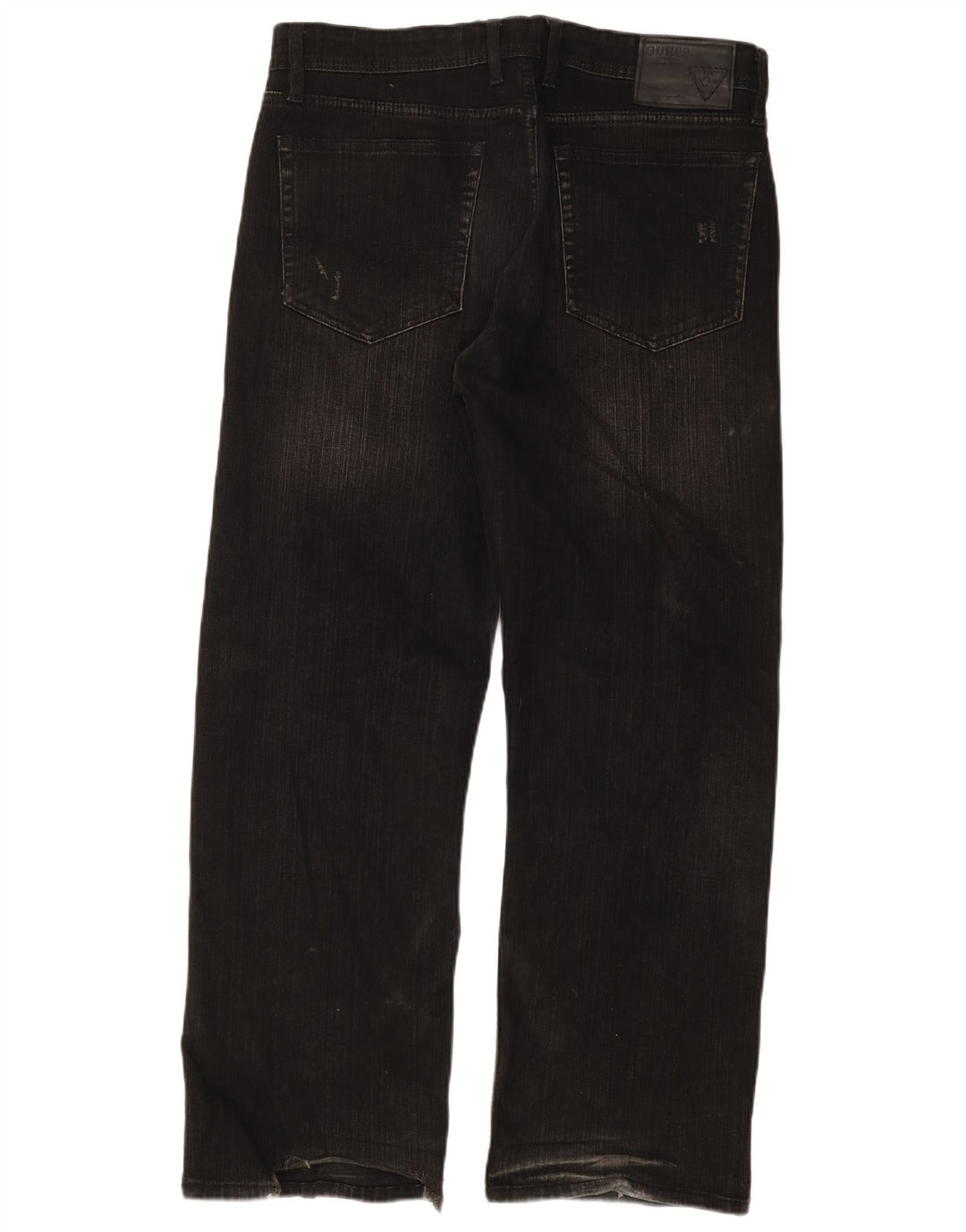 GUESS Jean droit homme W36 L30 coton noir