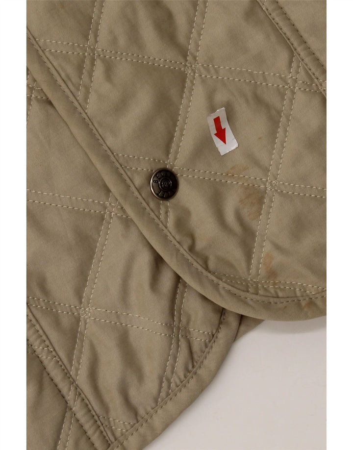 Belfe & Belfe Veste matelassée Homme IT 52 XL Beige Coton
