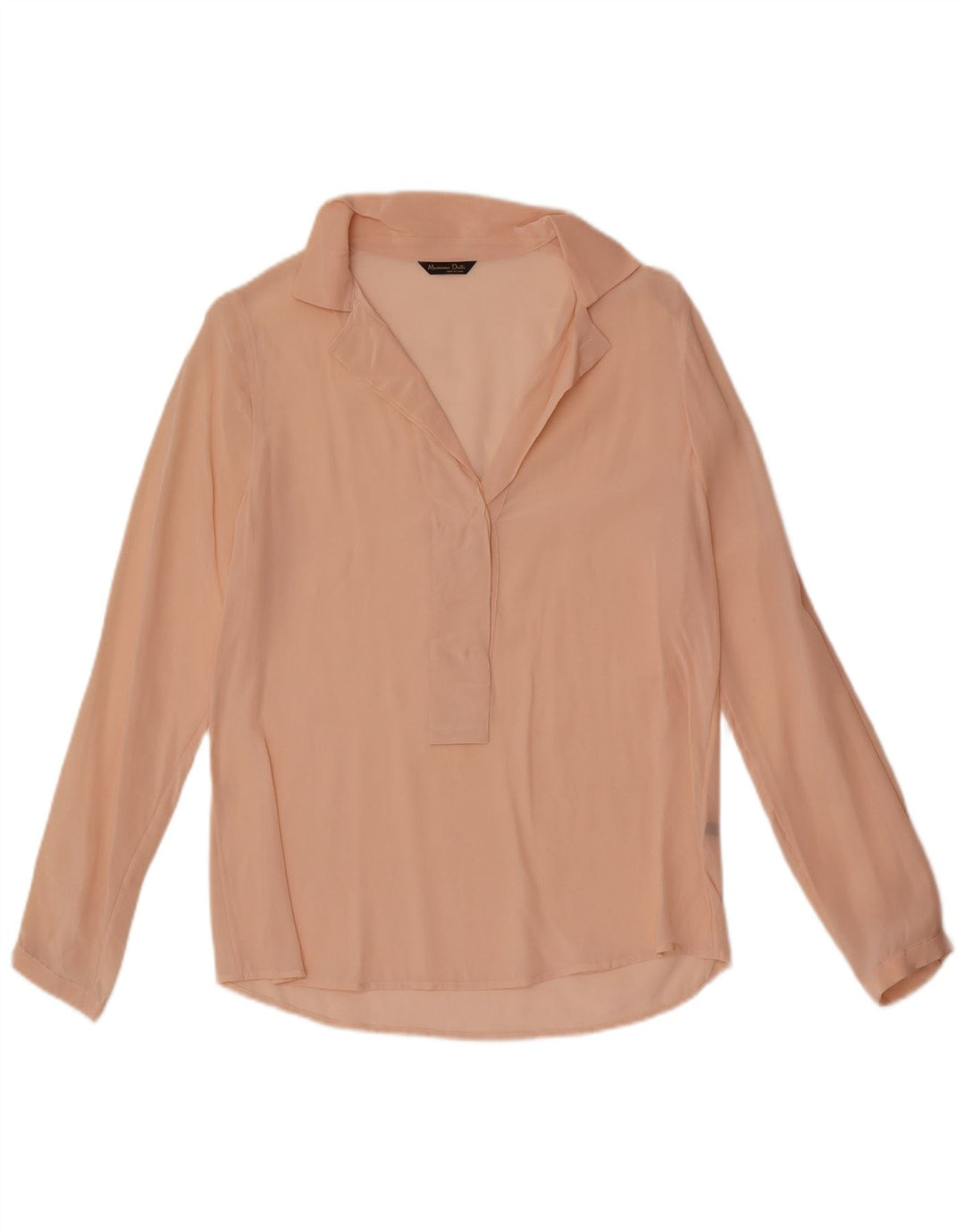 Massimo Dutti Chemise ample transparente pour femme EU 36 XS Rose