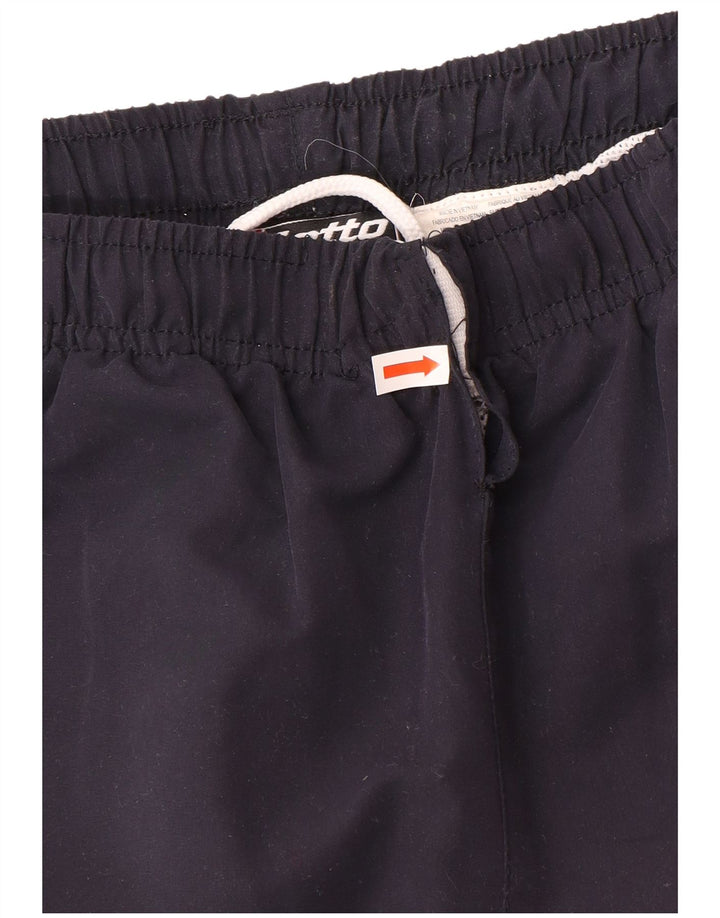 Lotto Pantalon De Survêtement Homme Bleu Marine Moyen Colorblock Polyester
