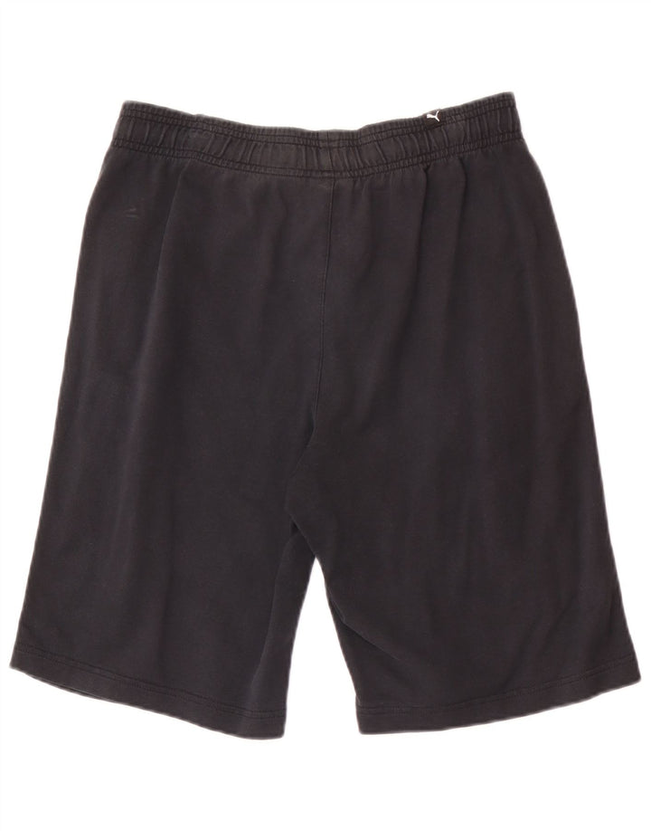 Puma Short de Sport Graphic Regular Homme Noir Moyen