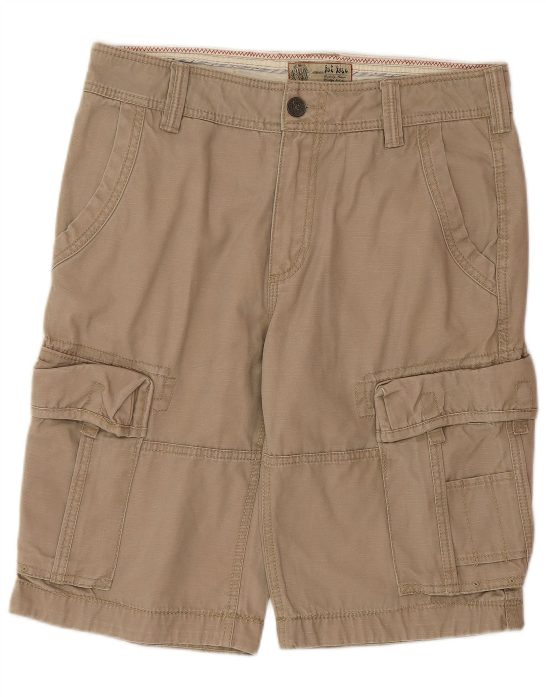 FAT FACE Short Cargo Homme W32 Coton Beige Moyen