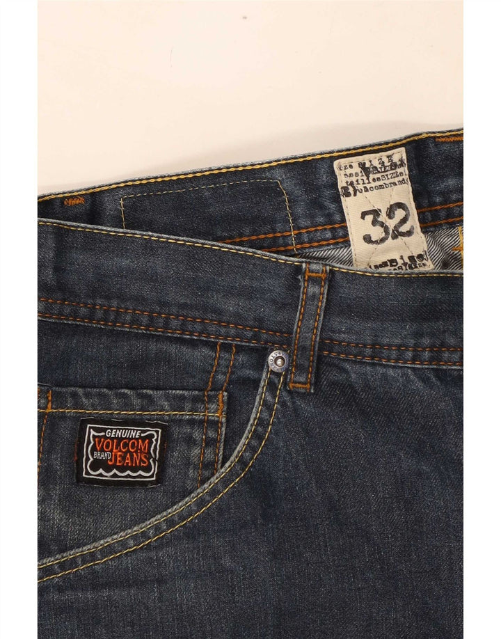 Volcom Jean droit homme W32 L31 bleu marine coton