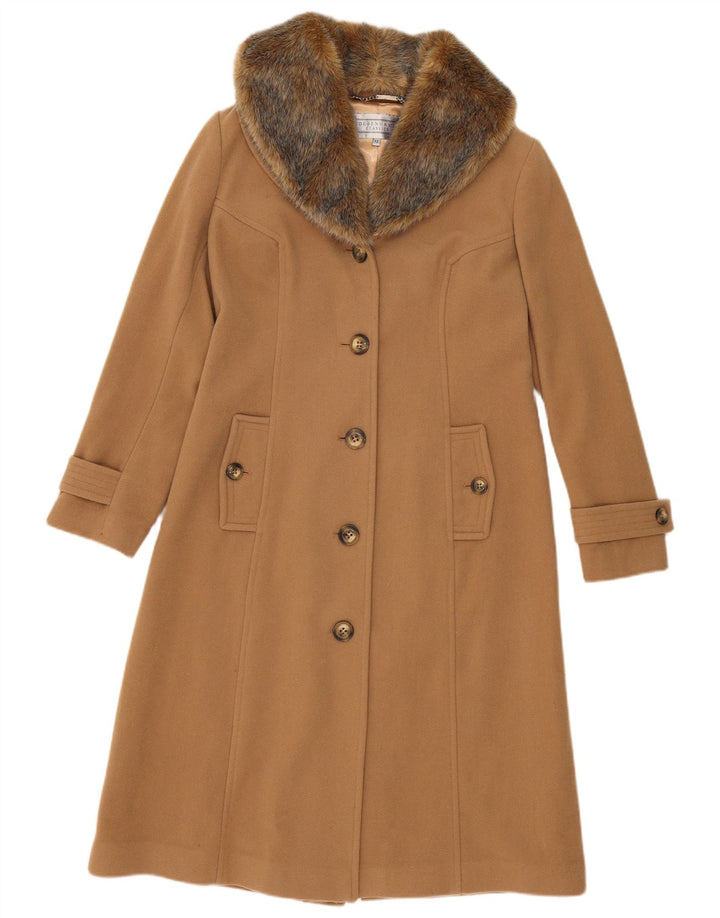 Debenhams Manteau classique pour femme UK 12 Marron moyen