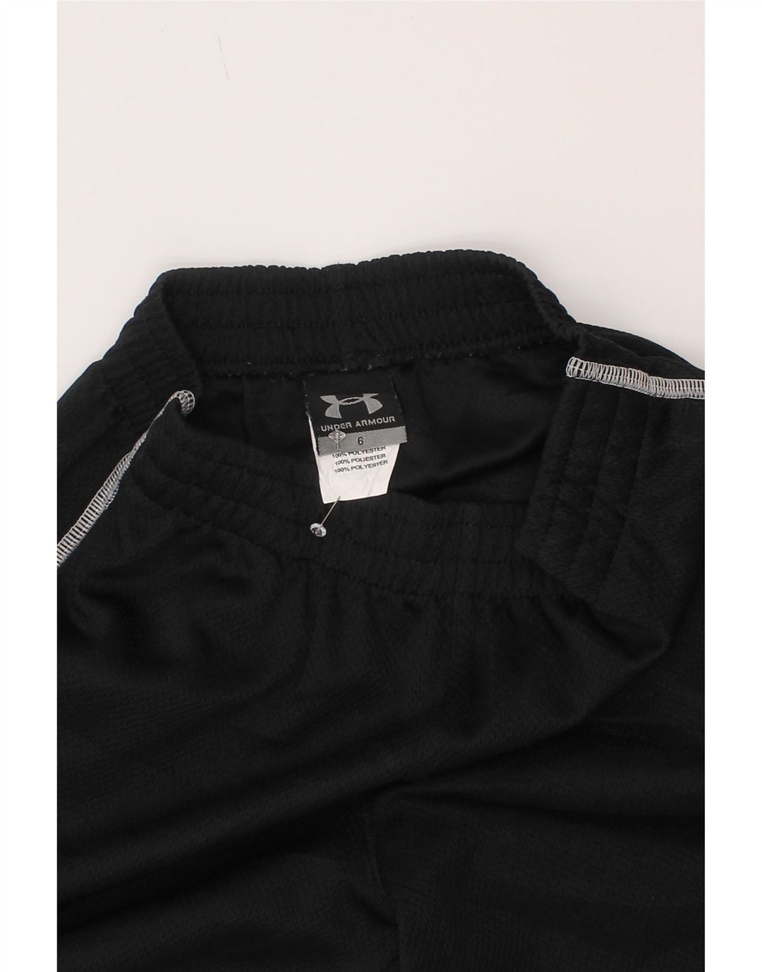 Under Armour Pantalon de Survêtement Graphique Garçon 5-6 ans Noir Polyester