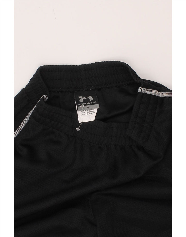 Under Armour Pantalon de Survêtement Graphique Garçon 5-6 ans Noir Polyester