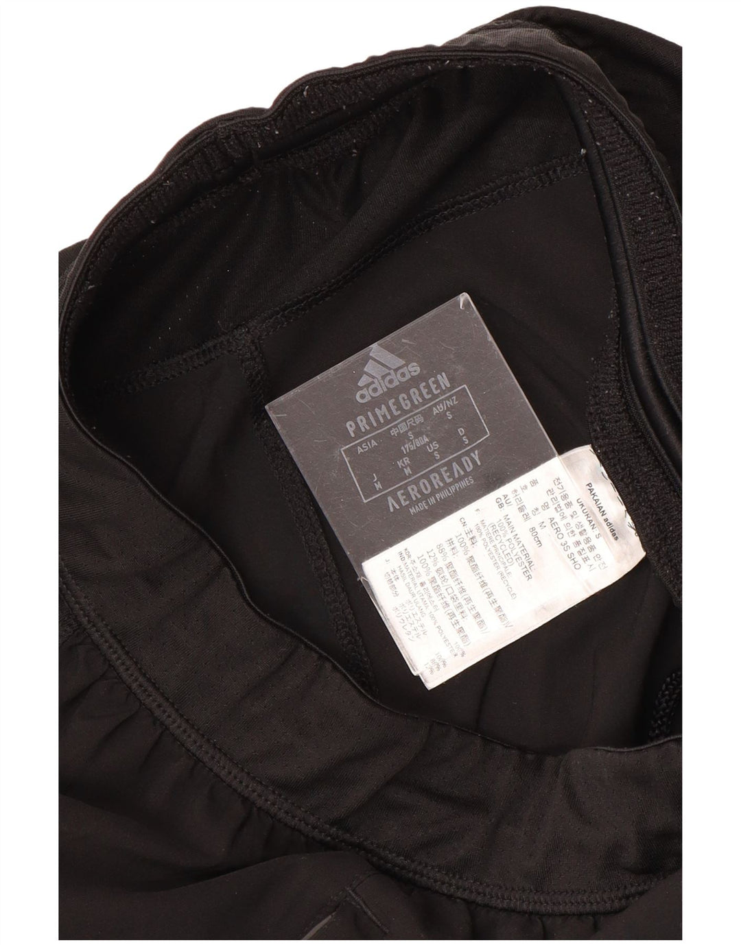 ADIDAS Short de sport Aeroready pour hommes, petit, noir, polyester