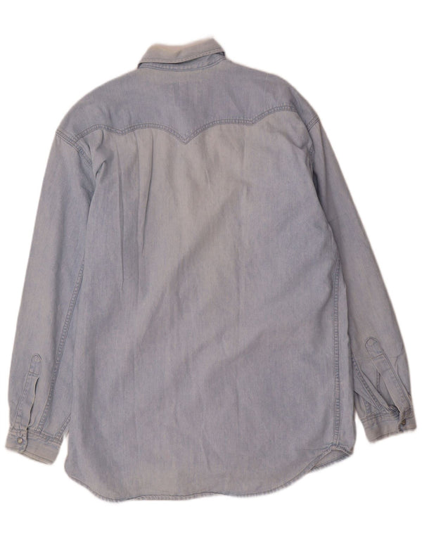 Levi's Chemise en Jean Homme Bleu Moyen Coton