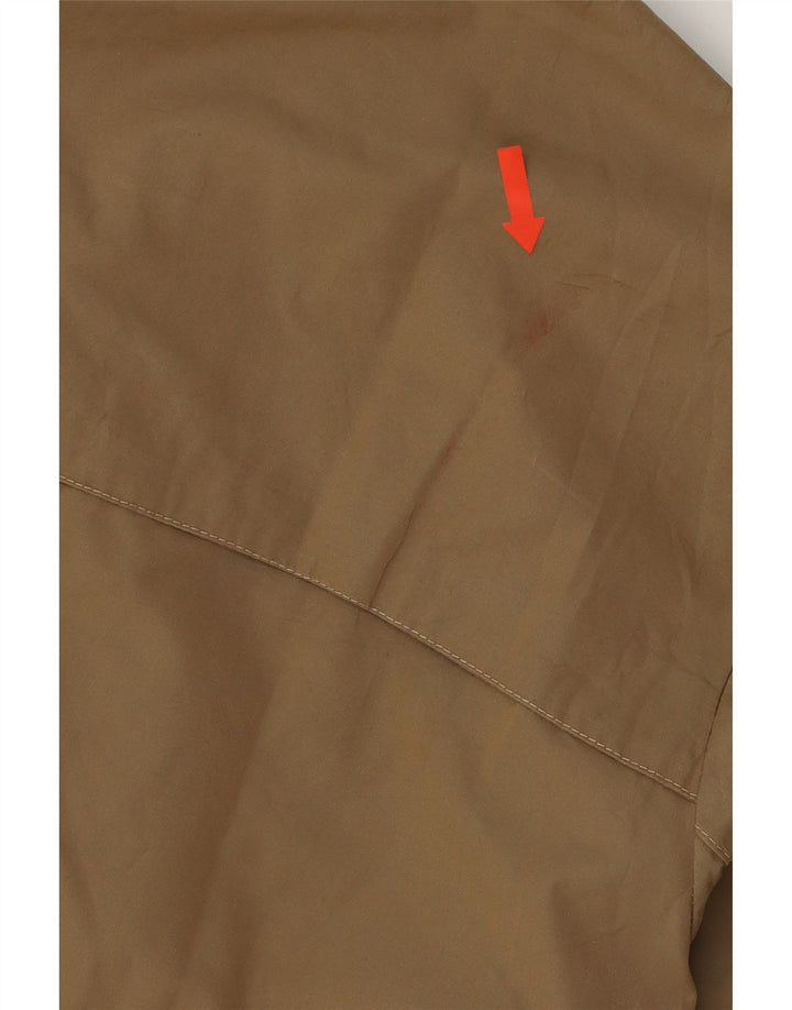 VINTAGE Mens Bomber Jacket UK 38 Medium Beige Cotton Vintage Vintage and Second-Hand Vintage from Messina Hembry 