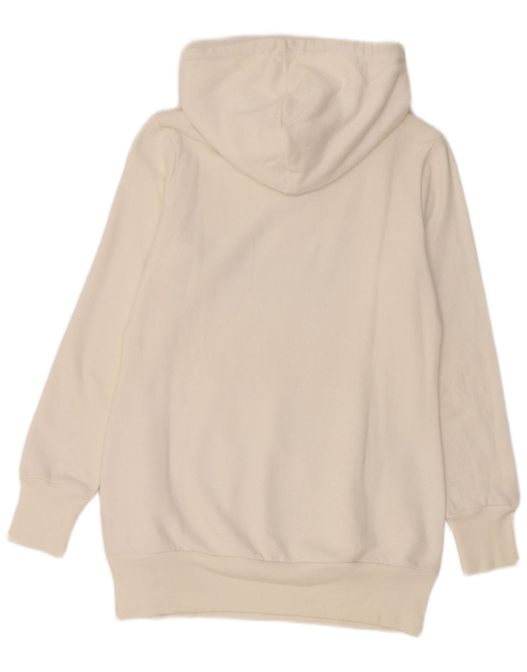 Adidas Pull à capuche graphique pour femme IT 44 Blanc moyen
