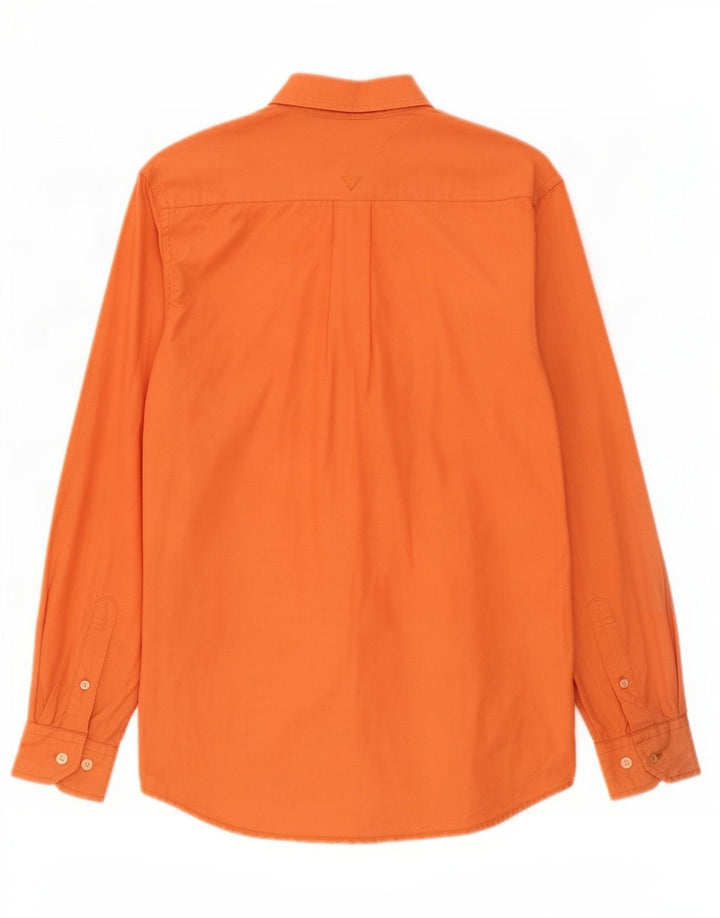 Tommy Hilfiger Chemise Homme Petit Orange Coton