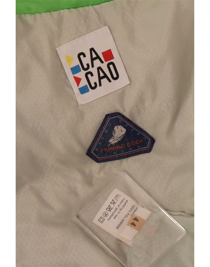 Cacao Veste matelassée surdimensionnée pour femme IT 44 en polyamide vert moyen