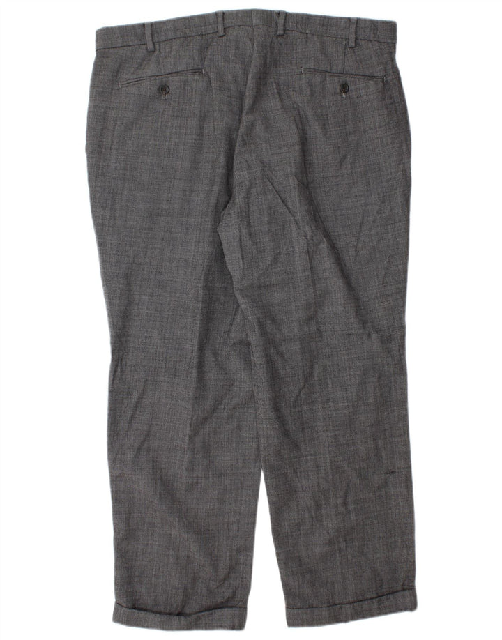 CHAPS Pantalon de costume pour homme W38 L29 Gris Laine