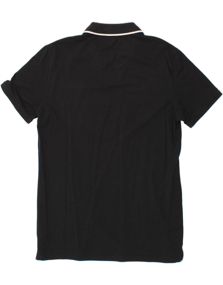 LIU JO Mens Polo Shirt 2XL Black Cotton Vintage Liu Jo and Second-Hand Liu Jo from Messina Hembry 