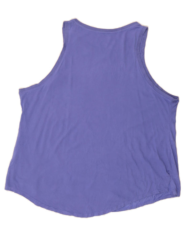 NIKE Débardeur graphique Dri Fit pour homme 2XL Violet Coton