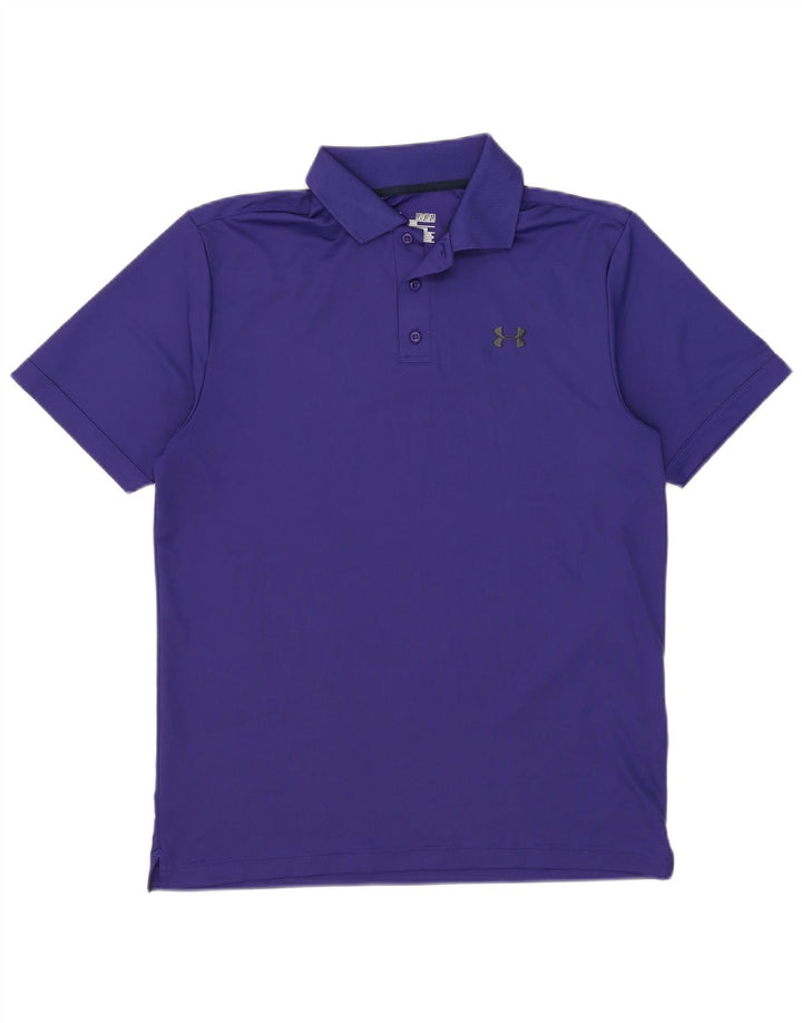 Under Armour Polo Heat Gear Homme Bleu Moyen Polyester