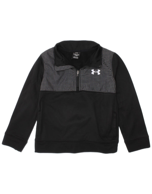 Under Armour Haut de Survêtement Graphic Pullover Garçon 5-6 ans Noir Polyester