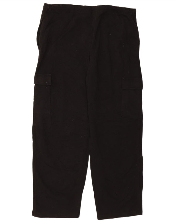 RUSSELL ATHLETIC Pantalon de survêtement cargo pour homme 2XL Noir Polyester